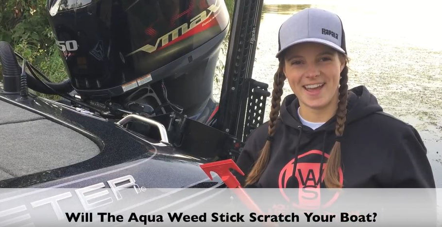 Will the Aqua Weed Stick Scratch Your Boat?
